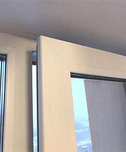 Установка приточного вентиляционного клапана air box comfort на пластиковое окно
