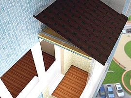 Конструкция крыши из профлиста – Фото 2